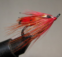 �������� ���� Shrimp  Red (�������  Mustad Salmon black)  � 8 